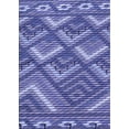 thumbnail image 1 of Ahgly Company Machine Washable Indoor Rectangle Transitional Deep Periwinkle Purple Area Rugs, 4' x 6', 1 of 7