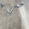 thumbnail image 4 of Aqua Elegante 6 Function Handheld Shower Head Kit with Shower Hose & Mount - 1.8 GPM - Chrome, 4 of 8
