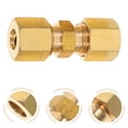 thumbnail image 1 of FUTUREORYY 5 Pcs Raccords d'Air à Connexion Rapide Tube 1.4x1.4x1.4in pour Pièces de Machine, 1 of 5
