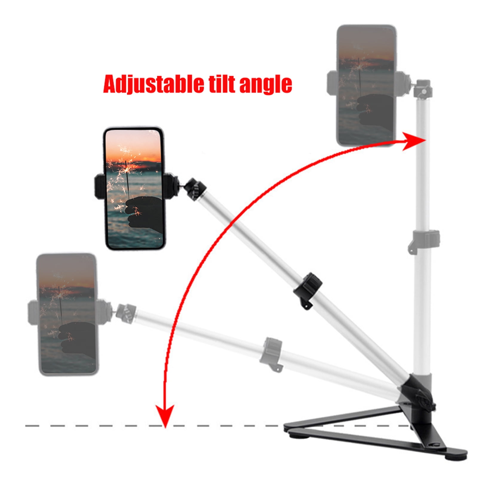Fugacal Photo Copy Stand,Aluminium Alloy Photo Studio Copy Stand