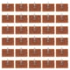 thumbnail image 1 of Muebles de plástico rectangulares de 30 piezas almohadillas de la pierna de la pierna que no se deslizan los pies de los pies de los pies fácil, 1 of 8