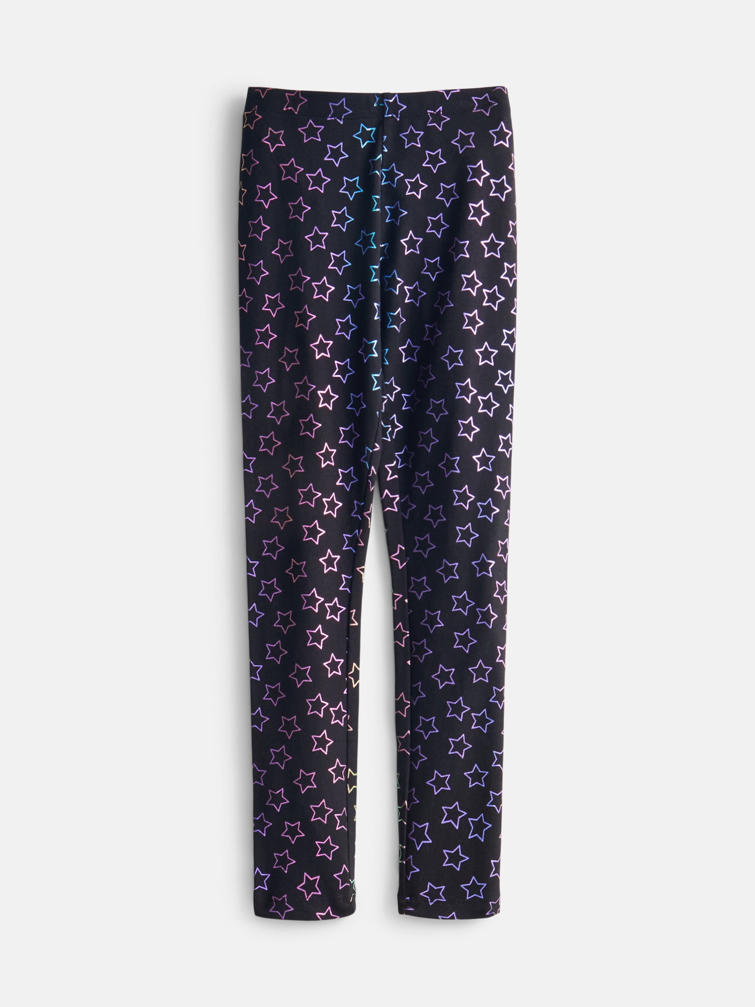 Wonder Nation Girls Kid Tough Leggings, 3-Pack, Sizes 4-18 & Plus