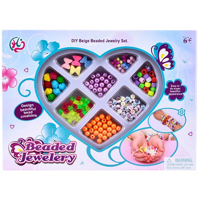 Kids Bracelet Making Kit: DIY Colorful Cute Jewelry Making Kit Bracelet Bead Set