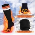thumbnail image 4 of LATITOP Heated Socks for Men Women, 7.4V 22.2WH Rechargeable Battery Electric Heated Socks, Up to 10H Heating & Full Sole Heating & 3-Level HeatingTemperature for Outdoor Work Fishing Skiing Camping, 4 of 7