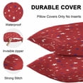 thumbnail image 4 of Waterproof Throw Pillow Covers Set of 2, 26x26 Inch 4th of July Decorative Pillowcases Outdoor Pillow Slip Cushion Covers Set for Couch Tent Red Independence Day White Blue Star, 4 of 7