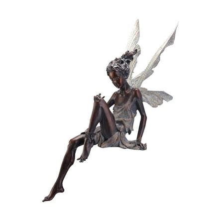 Napco Sitting Fairy Garden Statue, 24-Inch Tall