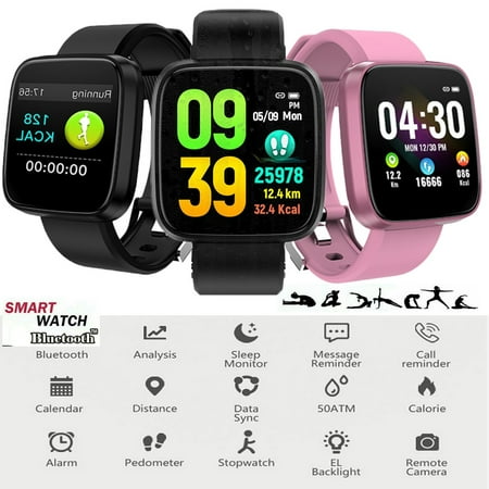 waterproof bluetooth smart watch phone mate for iphone ios android samsung lg
