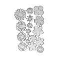 thumbnail image 2 of Cutting Dies TingZven con marco de flores florales 3D para álbumes de recortes, 2 of 6