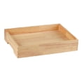thumbnail image 1 of DOLITY Ice Serving Tray Wooden Ice Chilled Ice Platter for Home Wedding Celebration L Rectangle, 1 of 9