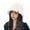 C, variant on Women Winter Bucket Hat Vintage Cloche Hats Warm Plush Outdoor Basin Cap