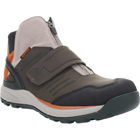 

Men s Propet Valais Hikers Waterproof Boot Gunsmoke/Orange Suede/Nubuck