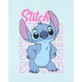 thumbnail image 3 of Disney Lilo & Stitch Girls' Stitch Hands On Hips Pose Kids Short Sleeve Graphic Print T-Shirt, 3 of 4