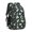 Dark Blue Dinosaurs, variant on Dinosaur and Floral Off White Pattern Cute School Backpack Bag with Padded Back and Adjustable Shoulder Straps 16.9 X 12.6 X 5.9 Inches