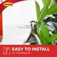 thumbnail image 4 of Wall Hooks Command - Interruptor de alambre mediano (7 unidades), color blanco con 8 tiras, 4 of 9