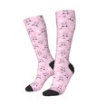 thumbnail image 2 of Balery Rabbit Face Printed Novelty Socks Men's Women's Crew Socks Sports Socks Knee High Socks Cotton Socks Quirky and Cool Socks, 2 of 9