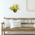 thumbnail image 2 of Northlight Lemon and Daisy Hanging Spring Wall Basket - 12"  - Yellow, 2 of 7