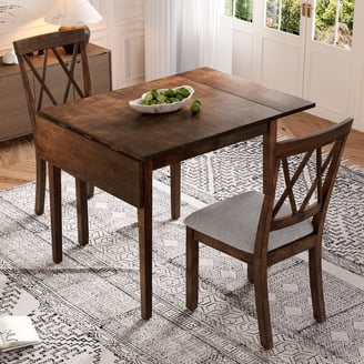 GDF Studio Modern Upholstered High Seat Bistro Set, Cedric 3 Piece