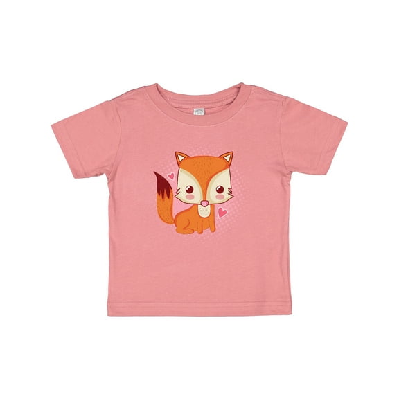 Inktastic Fox Girl Cute Woodland Animal Girls Baby T-Shirt
