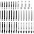 thumbnail image 1 of Tignapoo 60-Piece Reciprocating Saw Blade Set for Woodworking – HSS/HCS Cutting Blades, High Durability, Various Sizes Included, Ideal for Wood, PVC, and Metal Cutting, 1 of 6