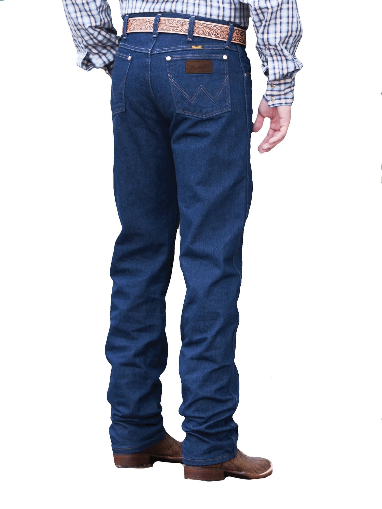 Wrangler Original Fit Prewashed Indigo Jeans 37-36 