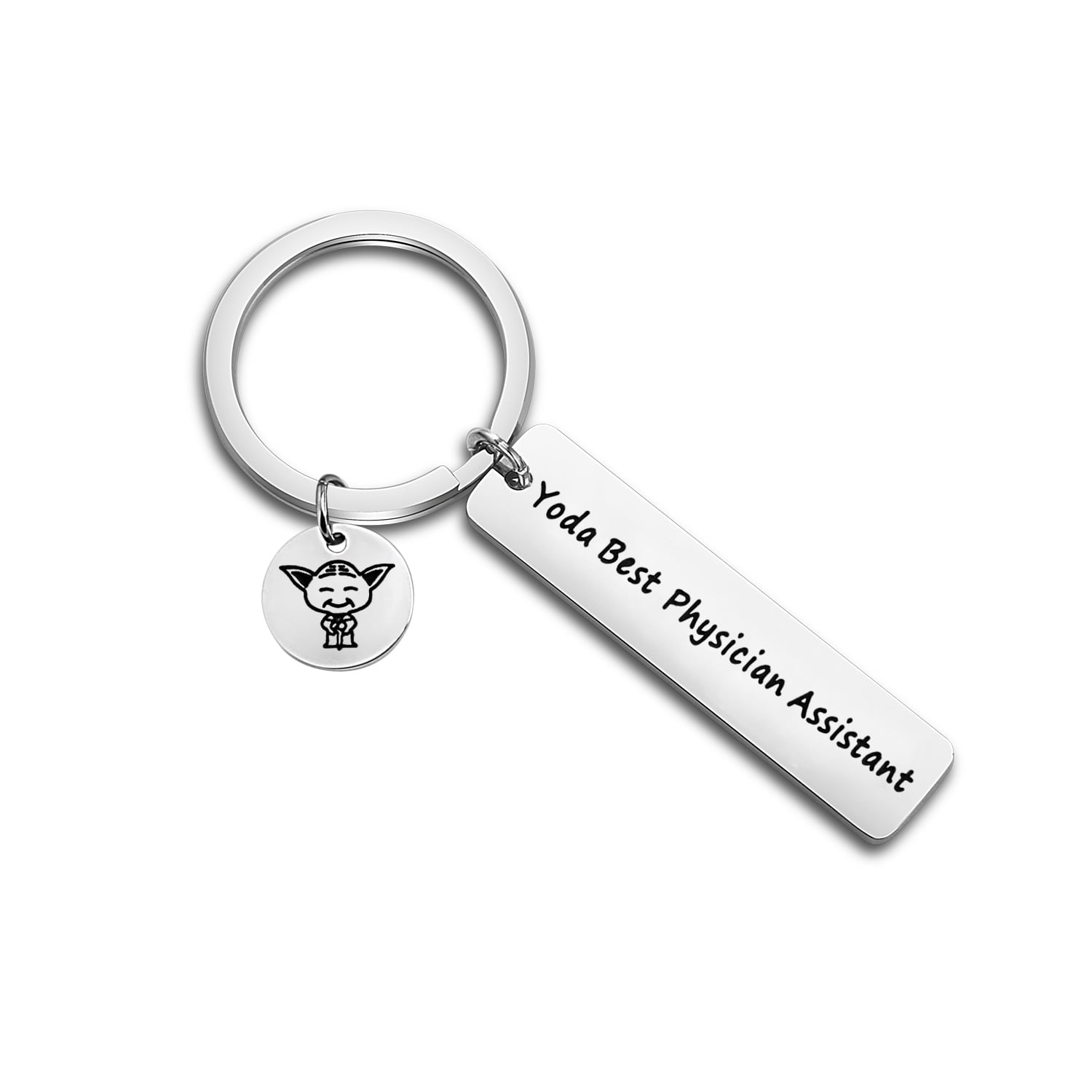 physician assistant gift PA key chain PA student gift Physician Assistant and coffee key chain PA gift physician assistant key ring