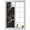 Black, variant on Marble Texture Window Privacy Film Modern Black Golden Ripple Effect Decorative Glass Window Film UV Blocking Static Cling Non-Adhesive Sticker Covering for Home Door 35.4x78.7 inches
