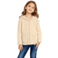 thumbnail image 3 of XXWXYD Children Toddler Autumn Fall Outerwear Zipper Hooded Sweatshirt Jacket Lightweight Windproof Coat Sweater Hoodie Fleec𝖾 Layer, 3 of 6