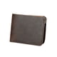 thumbnail image 1 of Cartera Retro Sonducket para hombre de cuero Café oscuro horizontal, 1 of 6
