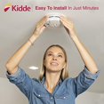 Kidde Smoke Detector, 10Year Battery, LED Indicators, Replacement