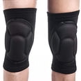 thumbnail image 2 of Rodilleras deportivas, para prevención de colisiones para deportes al aire libre, correr, gimnasio, baloncesto, voleibol (negro, 1 par), 2 of 5