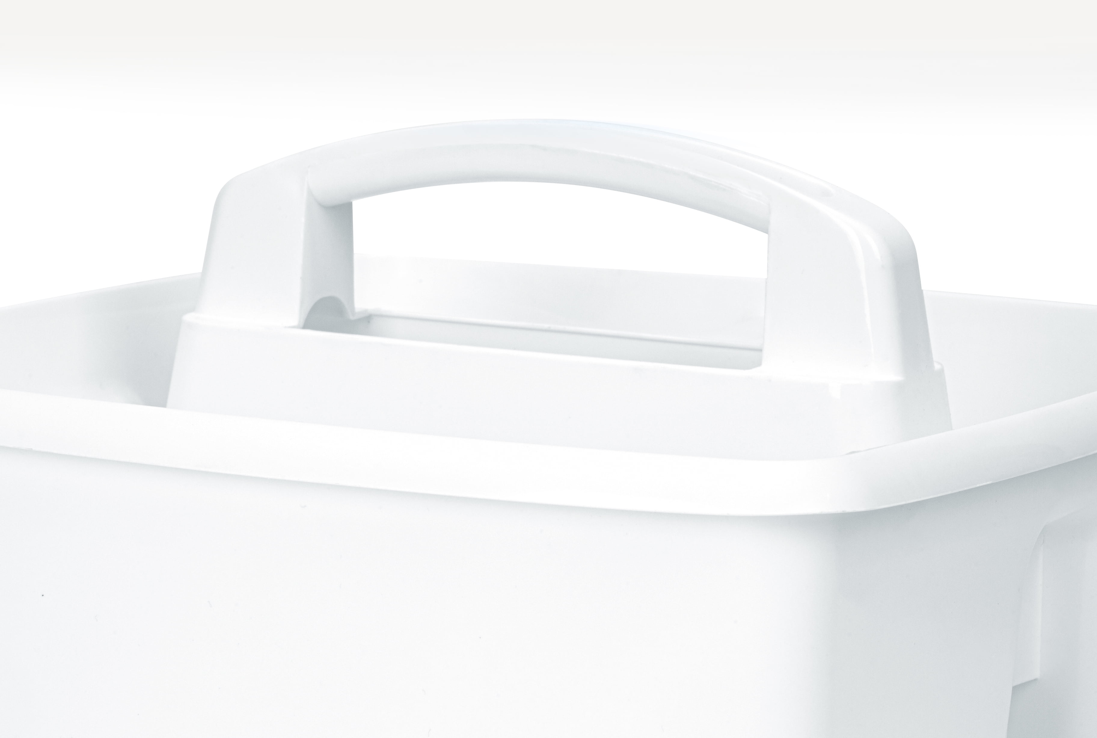 Pen+Gear Plastic Caddy, Craft and Hobby Organizer, Arctic White