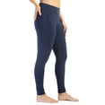 thumbnail image 6 of Fishers Finery Women's Ecofabric Athletic Yoga Ankle Legging; Cotton & Modal Blend (Navy, XL), 6 of 6