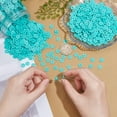 thumbnail image 3 of 3040 Pcs Polymer Clay Beads 8mm Flat Heishi Beads Disc Spacer Beads with 2mm Hole for DIY Making, 3 of 6