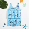 thumbnail image 5 of URMAGIC Kids Boys Girls Floatation Swimsuit with Adjustable Buoyancy Baby Float Suit Swim Vest One Piece Swimwear Bathing Suit 2-9 Years, 5 of 9