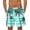 Green, variant on Miqool Mens Swim Trunks Quick Dry Board Shorts Breathable Hawaii Beach Shorts Swimwear Bathing Suits with Pockets