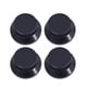thumbnail image 5 of Perillas de control perfke de volumen para guitarra eléctrica 4 piezas negro, 5 of 9