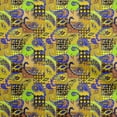 thumbnail image 1 of oneOone Polyester Spandex Yellow Fabric Paisley Patchwork Fabric For Sewing Printed Craft Fabric By The Yard 56 Inch Wide, 1 of 5