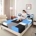 thumbnail image 4 of Castle Fairy Boys Girls Geometric Square Full Size Sheets,Minimalist Bed Sheets, 4 of 7