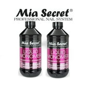 Mia Secret Liquid Monomer 8 oz (LM240) x 2