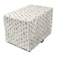 thumbnail image 1 of Kitchen Dog Crate Cover, Preserved Vegetables Along Eggplants Carrots Beets Olives in Jars Harvest Season, Easy to Use Pet Kennel Cover Small Dogs Puppies Kittens, 7 Sizes, Multicolor, by Ambesonne, 1 of 6