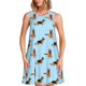 thumbnail image 1 of Easygdp German Shepherd Dog para Vestido Transpirable de Mujer, Vestido Suelto de Manga Corta con Pliegues y Bolsillos para el Verano, 1 of 7