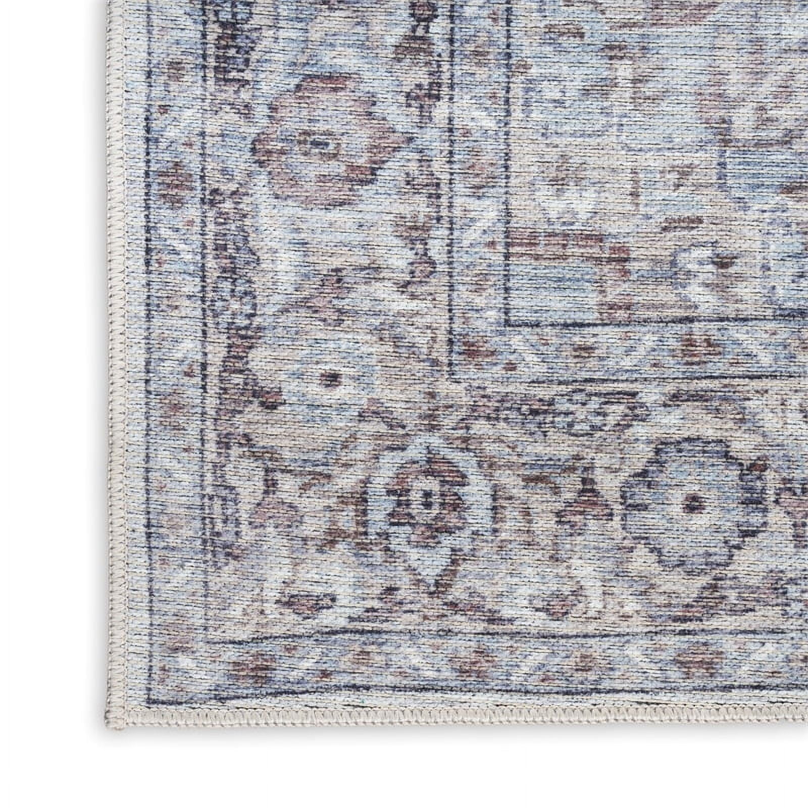 Nourison Home Machine Washable Series 1 Persian Ivory Beige 4' x 6' Area Rug (4x6)