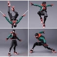 thumbnail image 3 of Cyinyin Spider Superhero Action Figure , Into The Spider-Verse Miles Morales Sentinel Sv-Action Figure Exclusive Super Heroes, Moveable Pvc Figure Collectible Model Figurine Statue, 3 of 7