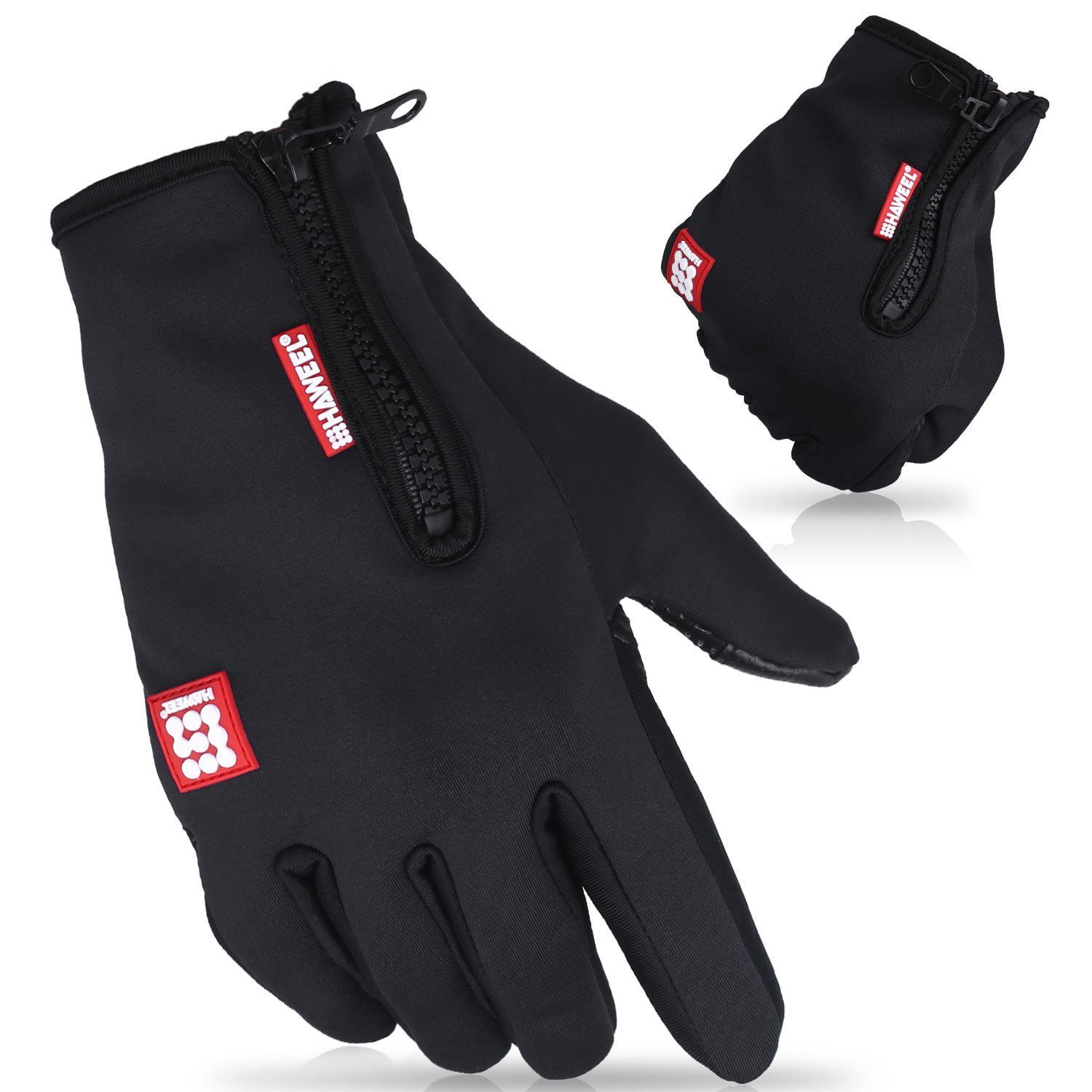 Microfleece Waterproof Cold Weather Gloves with 3M Thinsulate Touch Screen Comp 