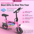 thumbnail image 2 of Gyrocopters Radi8 Electric scooter (Pink) | UL 2272 approved | 25 km Range | 25 km/h Speed | Rear Disc Brakes | LED Lights | LCD Display, 2 of 10