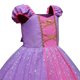 thumbnail image 4 of Disfraz de princesa, elegante vestido de tul con forma de margarita para niña pequeña, 4 of 6