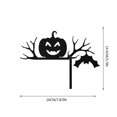 thumbnail image 3 of Eqslft Halloween Door Corner Sign Decoration, Witch Spider Web Bat Pumpkin Wooden for Home Party Right Angle,Fun Halloween Web Seasonal Decoration, 3 of 6