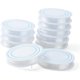 thumbnail image 1 of 10 rollos de hilo elástico transparente para bisutería con cuentas, redondo, transparente, 0,8 mm, 7,5 m (8,2 yardas) por rollo., 1 of 1