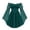 Green, variant on Halloween Women's Renaissance Short Dress, Long Sleeve Off-Shoulder Chiffon Gown, Flared Bell Sleeves and Side Pockets, A-Line Cut, Solid Color, Suitable For Halloween Masquerades Green XXXL