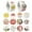 Weather & Floral, variant on Wrapables 1 Inch Reward, Birthday, Thank You Stickers for Teachers, Students, Classrooms, Party Favors, Gifts, Boxes & Bags (1000pcs), Happy Birthday